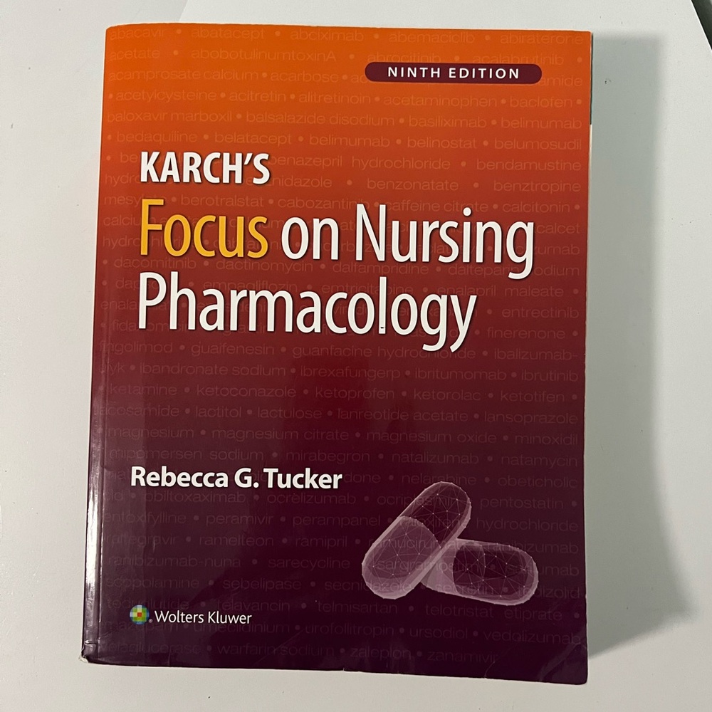 Karch’s Focus on Nursing Pharmacology
